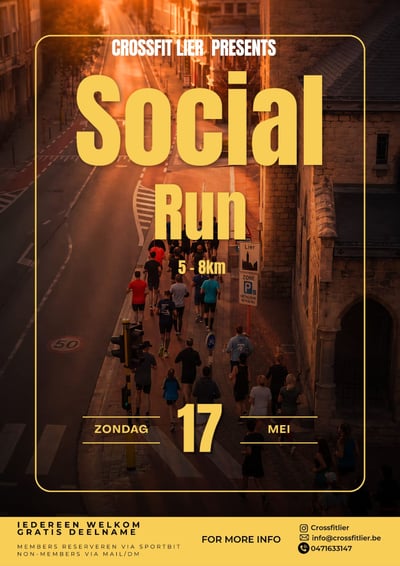 Social Run — 17 mei